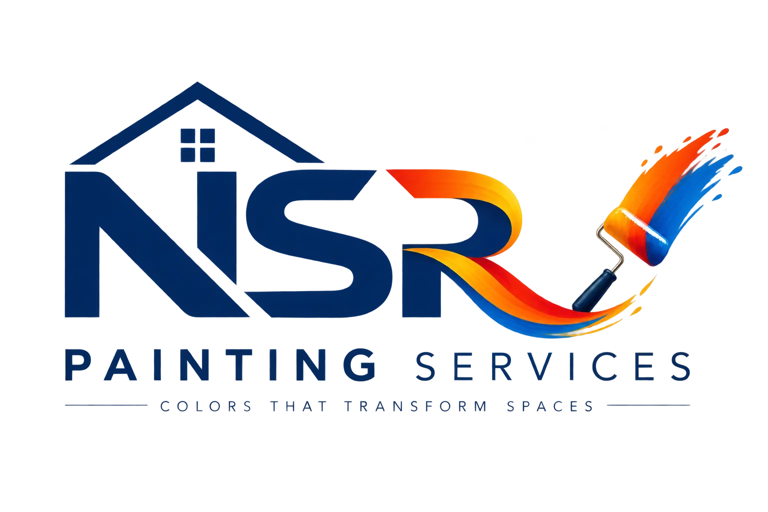 NSR Painting Services Logo - Colors That Transform Spaces